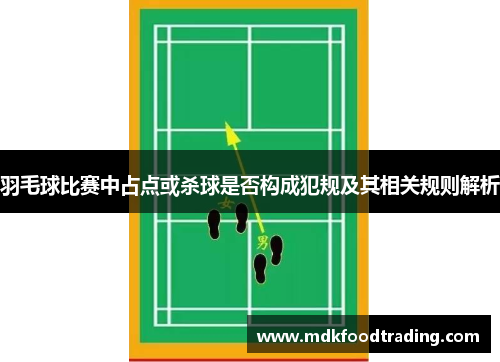 羽毛球比赛中占点或杀球是否构成犯规及其相关规则解析