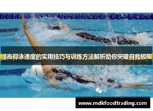 提高仰泳速度的实用技巧与训练方法解析助你突破自我极限